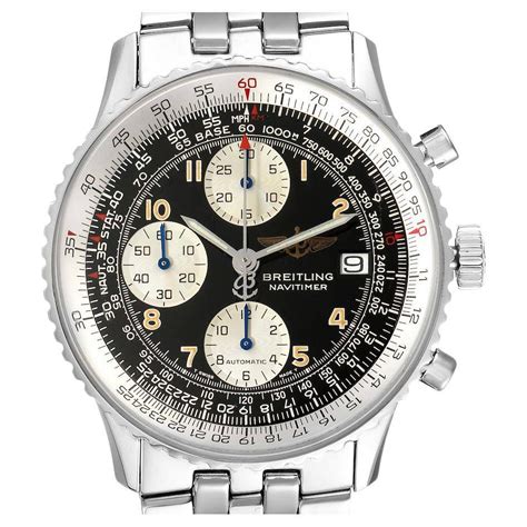 d13022 breitling black face roman|breitling navitimer d13022.